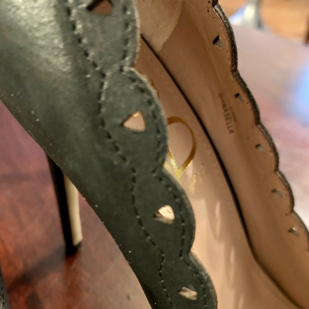 BNIB Joan & David Black Danasella Heels, 6.5 - Picture 3 of 11